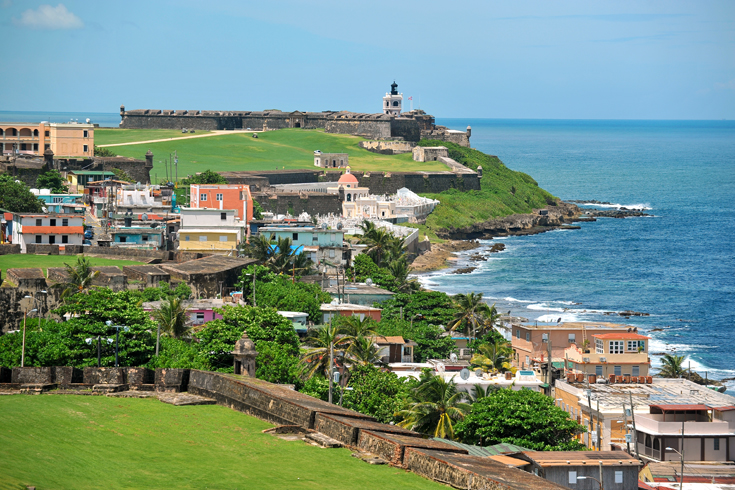 The 17th-century Castillo de San Felipe del Morro